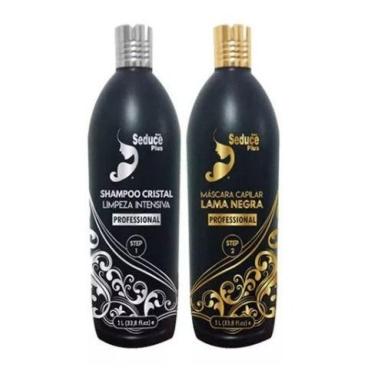 Imagem de Seduce Escova Progressiva Kit Plus Lama Negra 2x1L