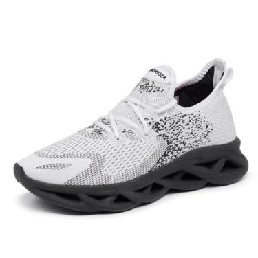 Imagem de Tenis Nuvem Masculino Esportivo Nylon Palmilha EVA Extra Macia Para Academia Musculação Tamanho:44;Cor:Branco;Gênero:Masculino;Departamento BS:Esporte