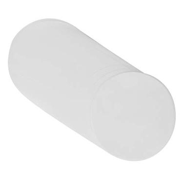 Imagem de Pwshymi 500 peças de papel manteiga antiaderente, papel manteiga de silicone para churrasqueira, forno de churrasco, com material de polpa de madeira à prova de óleo, 25 cm