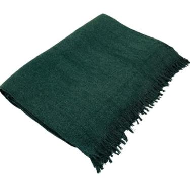 Imagem de Manta Para Sofá King 300 x 180 Mts Luxo Super Gigante Decoração Protetora(Verde Militar King)