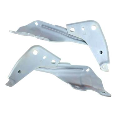 Imagem de VekAuto Dobradiça do capô dianteiro para Ford Edge 2015-2024 Nº FT4Z16796A/FT4Z16797A Conjunto de suporte de dobradiça do capô do lado do passageiro dianteiro esquerdo direito do motorista Nº