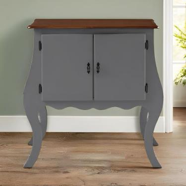 Imagem de Cômoda de Madeira com 2 Portas Bombê - Meyer Móveis