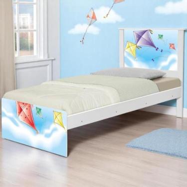 Imagem de Bi Cama Juvenil Zap Pipas com Colchões - Mais de Casa