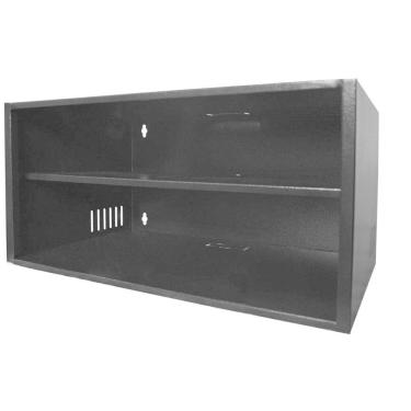 Imagem de Rack Metálico Horizontal Organizador Bandeja Dvr Alarme Cftv
