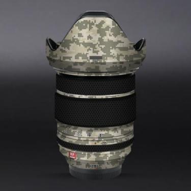 Imagem de XF 16-55 Película adesiva para lente de câmera Fujifilm XF 16-55 mm F2.8 revestimento protetor de vinil (Deserto camuflado digital)