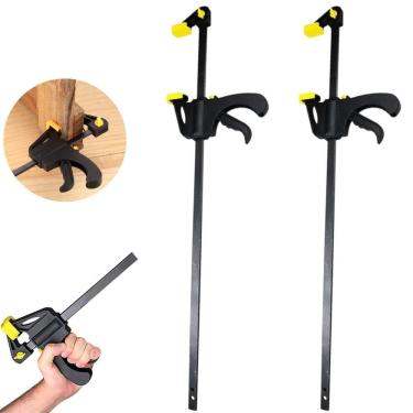 Imagem de Grampo Aperto Rápido Tipo Sargento 60Cm 24 Pol 02 Un