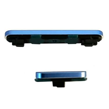 Imagem de Botão de volume liga/desliga, botão lateral, peça de substituição para Google Pixel 8A (azul)