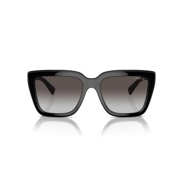 Imagem de Óculos de Sol Vogue Eyewear 0VO5575SB W44/8G Tam 55 / Preto - Lentes Cinza Gradiente