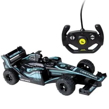 Imagem de Carrinho De Controle Remoto Racing 4 Funções DMT6403 Dm Toys, Verde