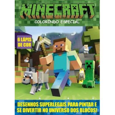 Imagem de Minecraft Colorindo Especial - ON LINE EDITORA