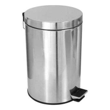 Imagem de Lixeira Inox 20 Litros Com Pedal