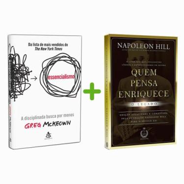 Imagem de Essencialismo, A Disciplinada Busca Por Menos + Quem Pensa Enriquece, 
