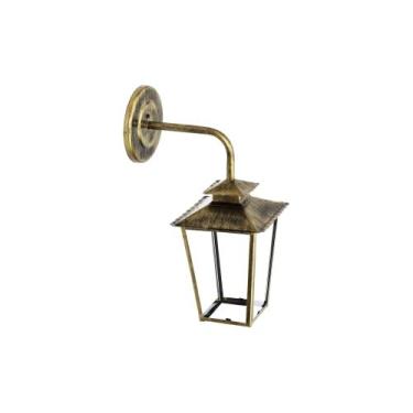 Imagem de Luminária Lustre Arandela Vidro Transparente 14BN - Nova Colonial Lust