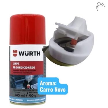 Imagem de Higienizador Automotivo Limpeza Para Ar Condicionado Wurth Original ar