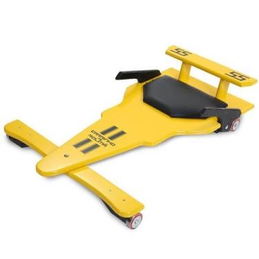 Imagem de Carrinho de Rolimã F1 Junior Amarelo 55 - Multidecor