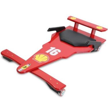Imagem de Carrinho de Rolimã F1 Junior Vermelho 16 - Multidecor