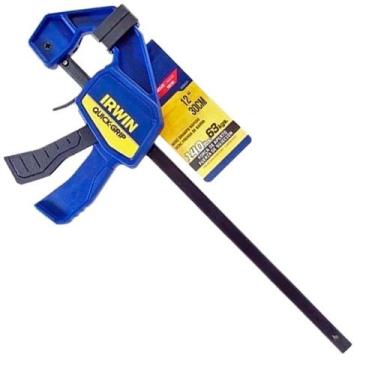 Imagem de MINI GRAMPO RÁPIDO P/ MARCENEIRO QUICK-GRIP 30cm 12" - 2006022 - IRWIN