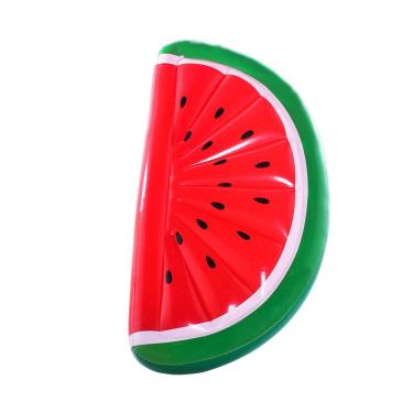 Imagem de Boia Inflável Gigante - Fatia De Melancia - Uso Adulto (p55) Bel Fix Vermelho E Verde
