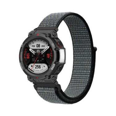 Imagem de Pulseira De Nylon Unissex Para Huami Amazfit T-REX 3/2 Smart Watch Ban