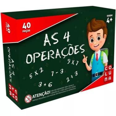 Imagem de Jogo Educativo Aprender Matemática Infantil Com 4 Operações