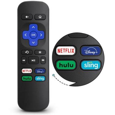 Imagem de Controle remoto OMAIC para Roku 1, 2, 3, 4 (HD, LT, XS, XD)