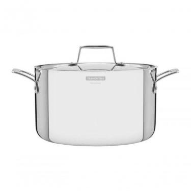 Imagem de Caçarola Funda Tramontina Grano 24cm Em Aço Inox Com Corpo Triplo
