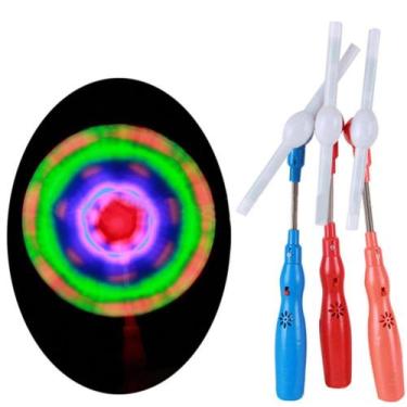 Imagem de Brinquedo Musical Catavento Moinho Com Luzes Led Coloridas - Toy Home,