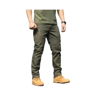 Imagem de Calças Táticas Camufladas Slim Fit Impermeáveis E Respiráveis Para Tre