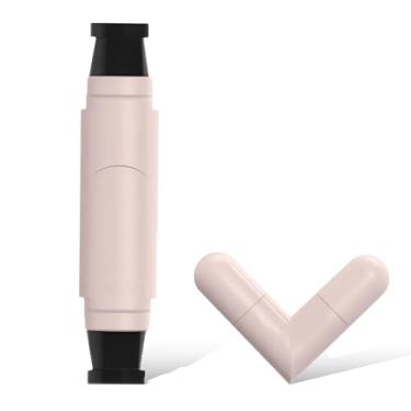 Imagem de Carimbo de delineador, conjunto de delineador de gel, conjunto de carimbos com asas duplas, ferramenta de delineador impermeável dobrável à prova de manchas, para todos os olhos iniciantes, desenhe