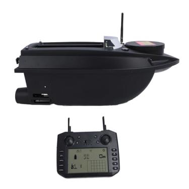 Imagem de aqxreight Recarregar o Barco de Isca de Pesca de Alta Velocidade de 12V Com Controle Remoto e Luzes de Navegação