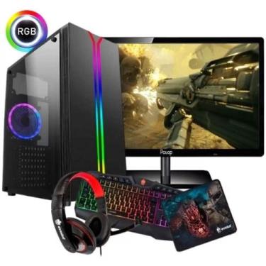 Imagem de Computador Gamer Completo Intel Core I5, 8GB DDR3, 1TB HD, GT 710 2GB,