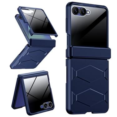 Imagem de LEIAU Capa para Samsung Galaxy Z Flip 7 5G (2025) | Proteção de dobradiça magnética | Protetor de tela de privacidade | Slim Fit