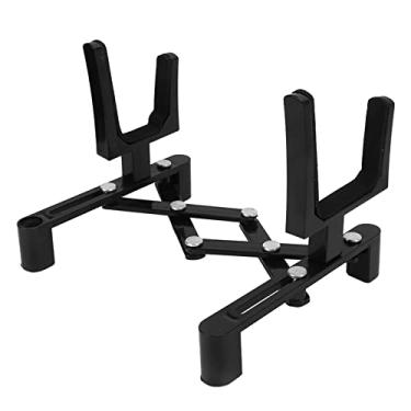 Imagem de Domary Suporte de Dobrável de Violino Proteção Leve para Proteção de Estoque Use Titular de Exibição de Suspensão de Violino para Uso Doméstico e de Sala de Aula de Música (Preto)
