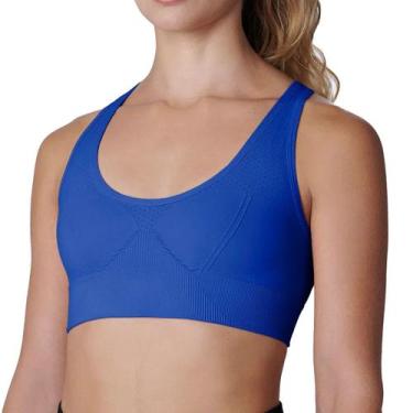 Imagem de Top Esportivo Lupo Up Control Nadador - Azul, M