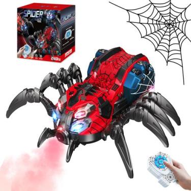 Imagem de Toy GAIETYDIY com controle remoto Spider Robot com spray/luzes/música