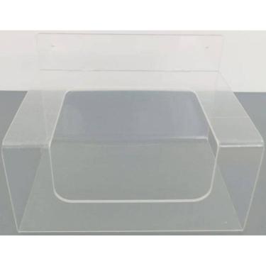 Imagem de Porta Papel Lenço Umedecido Acrílico 17X12X5Cm Transparente