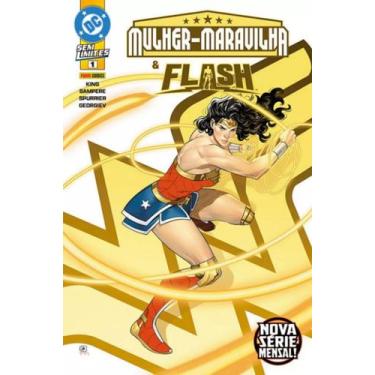Imagem de Hq Dc Sem Limites Mulher-maravilha/flash, Panini