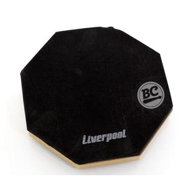 Imagem de Pad de Estudo Liverpool EVA Black 06¨ Octavado em MDF com pés de borracha inferior (PAD6)