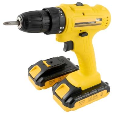 Imagem de Parafusadeira Furadeira 12V Com 2 Baterias Eda 0NZ Maleta Com Brocas Bits Soquetes E Extensor Flexível