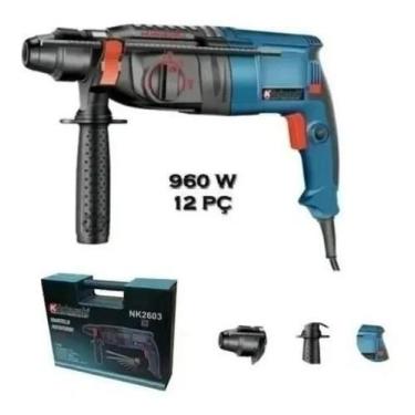 Imagem de Martelete Rotativo 800W Furadeira Sds Sa8222 110V - Nakazaki