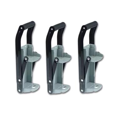 Imagem de Kit 3 Amassador Aço Latas Cerveja Refrigerante 350Ml Starfer