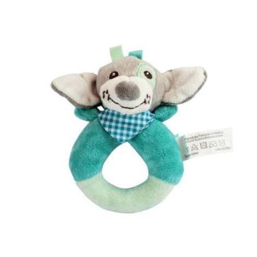 Imagem de Pelúcia Oval Brinquedo Infantil Macio Hipoalergênico Seguro para Bebês (Cachorrinho)