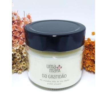 Imagem de Vela Aromática Uma Maya da Gratidão 140g - Diversos Aromas, De Manga e