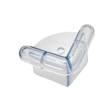 Imagem de Protetor Quina Mesa Canto Alto Segurança Bebê - 4 Peças - Geral