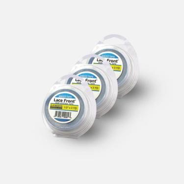 Imagem de Kit 3 Rolos Fita Adesiva Lace Front Azul 1,27cm x 2,7m - Central dos C
