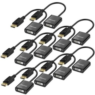 Imagem de Adaptador Moread DisplayPort (DP) para DVI-D 1080p Full HD x 10
