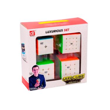 Imagem de Cubo Mágico Kit Com 4 - QiYi