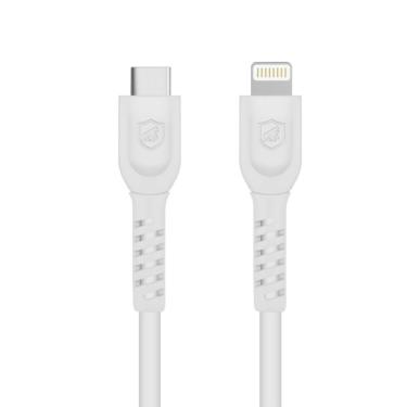 Imagem de Cabo Dual Shock Lightning / Type C Branco - 1,2m (MFI Homologado) - GShield