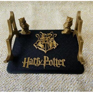 Imagem de Suporte Expositor Para 3 Varinhas Mágicas Impressão 3D - Genérica, Has