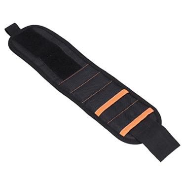 Imagem de Pulseira magnética para ferramentas, ímãs super fortes, poliéster de alta qualidade, para mecânicos domésticos, carpinteiros, encanadores